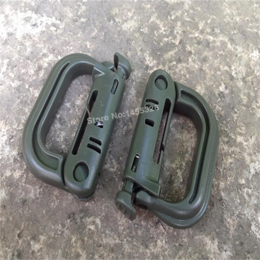 20 шт./лот застежка для альпинизма пластиковая пряжка рюкзак Военные Аксессуары