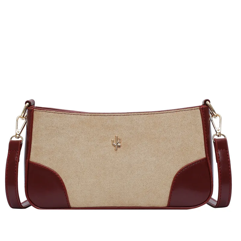 

Net Red Small Bag Female 2021 Shoulder Bag Autumn and Winter Shoulder Fashion Underarm Package Baguette Package