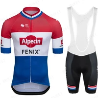 alpecin fenix men cycling jersey sets triathlon clothing bib shorts quick dry bicycle uniform bike clothes suits ropa ciclismo