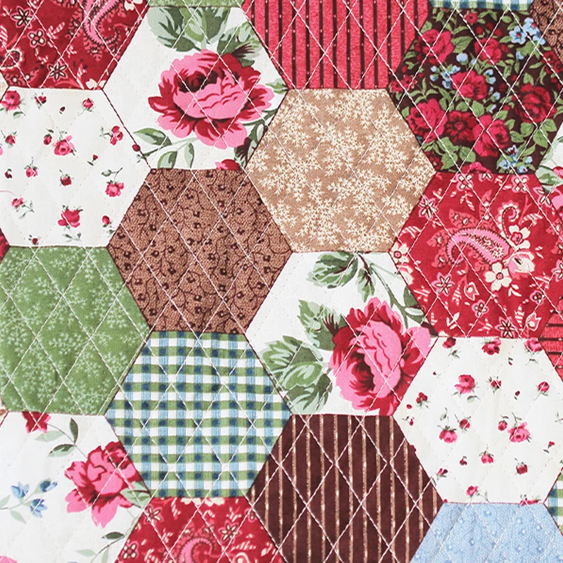 Dailylike хлопковые стеганые ткани 100% хлопок для пошива текстильной квилтинга Шторы