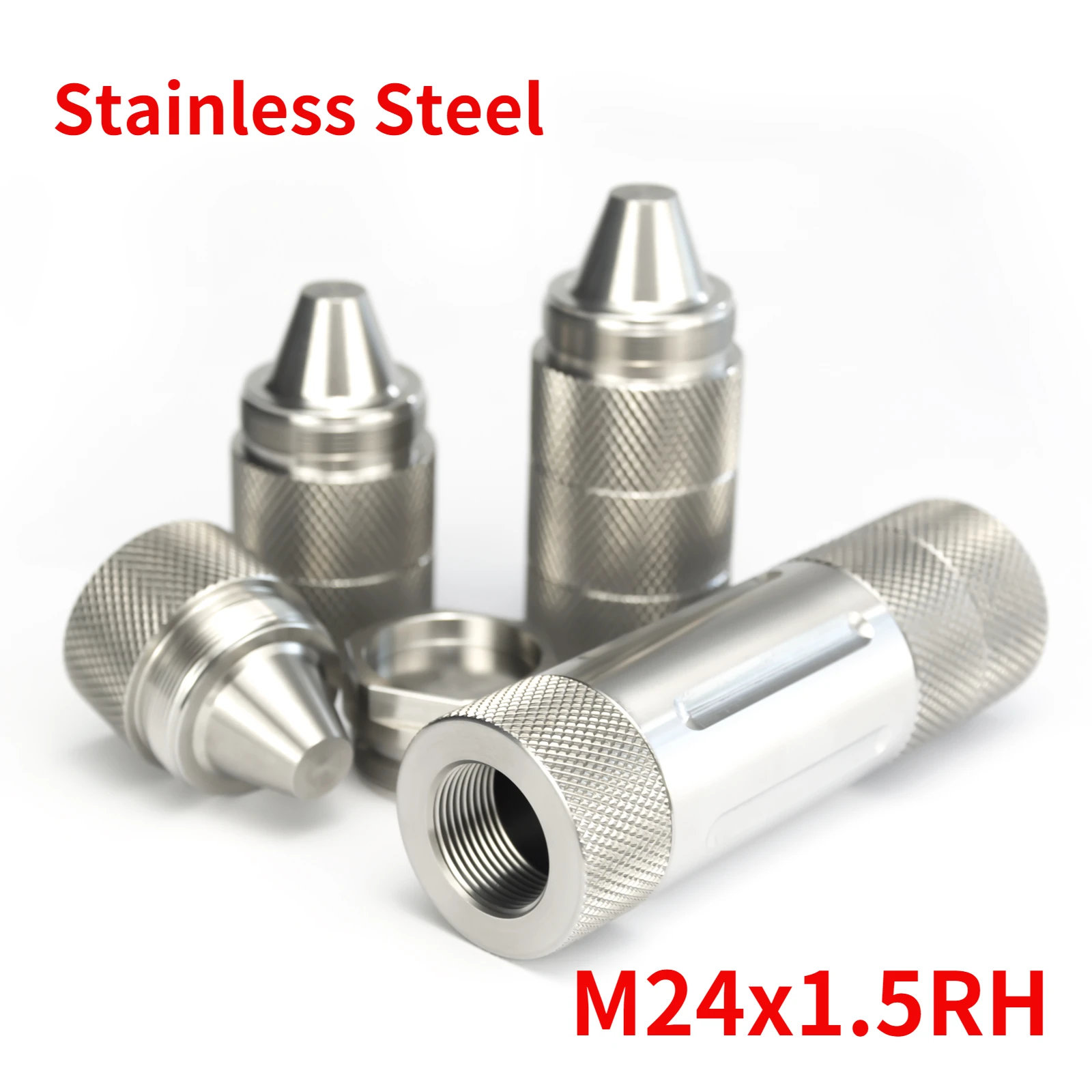 

10''L 1.5''OD M24 x 1.5RH Full Stainless Steel Modular Solvent Trap MST 1.375x24 Tube Fuel Filter For Napa 4003 wix 4003 308 Cal