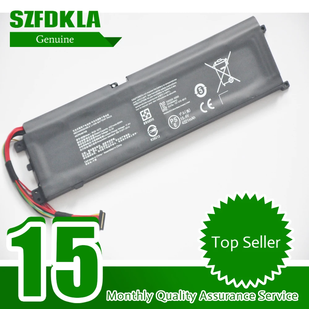 

Новинка США, Оригинальная батарея для Razer Blade 15 2018, стандартная версия, Φ 15,4 V 65WH