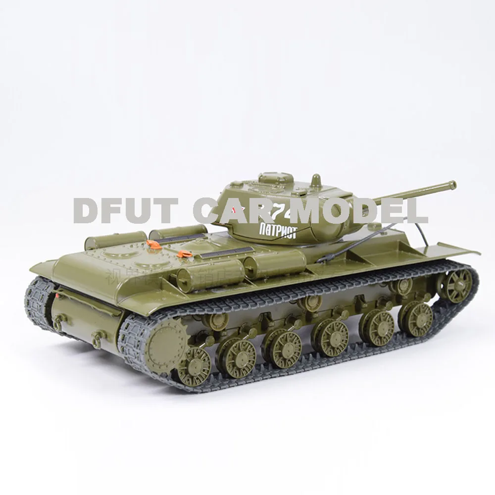 1:43 игрушка из сплава Россия KV-1S модель грузовика детский игрушечный автомобиль