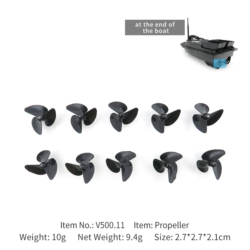 Flytec V500 Новая Обновленная RC рыболовная приманка лодка пропеллеры аксессуары для