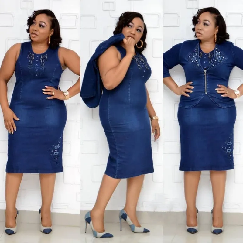 Комплект из 2 частей африканские платья для женщин Дашики женская одежда