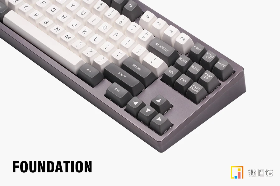 MAXKEY SA keycaps Foundation base kit Double shot ABS keycap set for cherry mx switch mechanical keyboard
