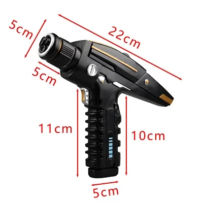

Star Discovery STrek Starfleet Hand Phaser Gun Type II Kit Halloween Resin Props New