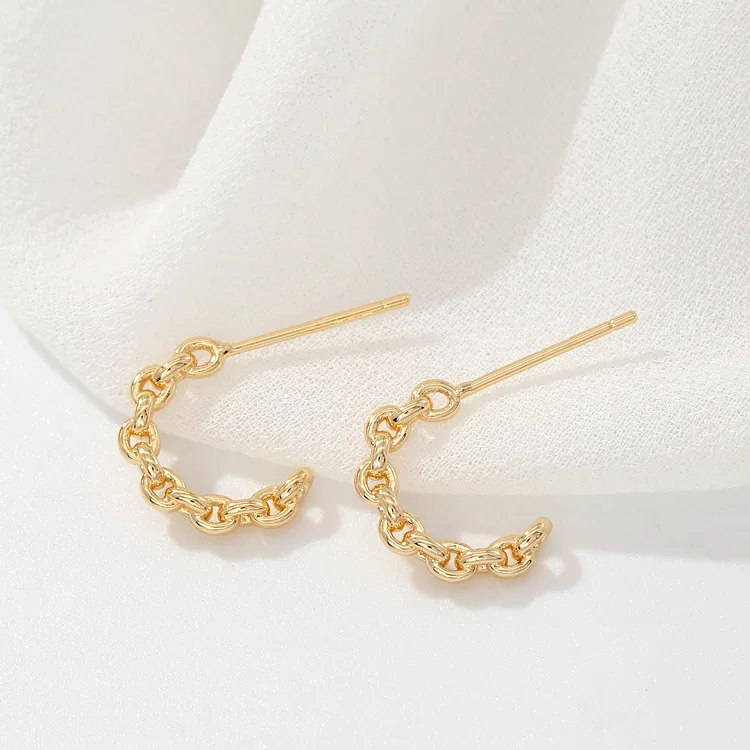 12MM 14K Gold Color Brass Earrings Hooks Earring Findings High Quality Diy jewelry accessories | Украшения и аксессуары
