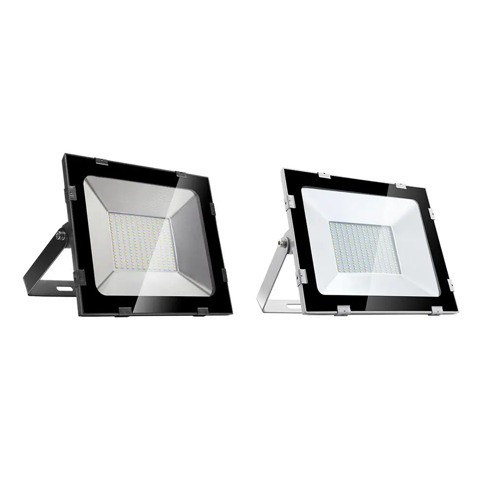 

150W 220V Waterproof IP65 Spotlight Ultra-thin Floodlight Wall Outdoor Lighting Suspension Horizontal Greening Road Lighting