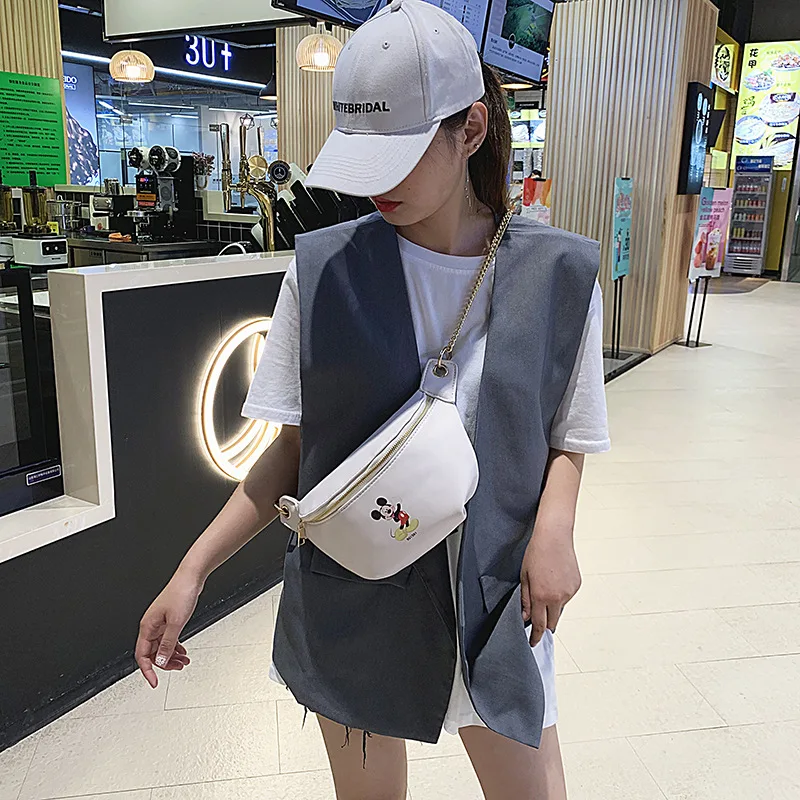 Поясная сумка с Микки Маусом женская через плечо для женщин новинка 2019 дамские