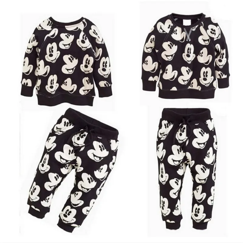 Комплекты одежды из 2 предметов для маленьких девочек детская одежда Дисней