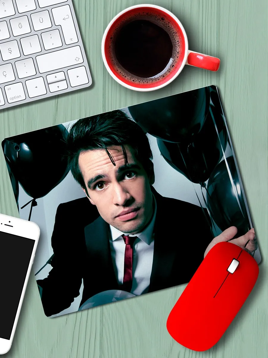 Коврик для мыши с принтом Panic! At the Disco - 5949 Г 30x40 | Компьютеры и офис