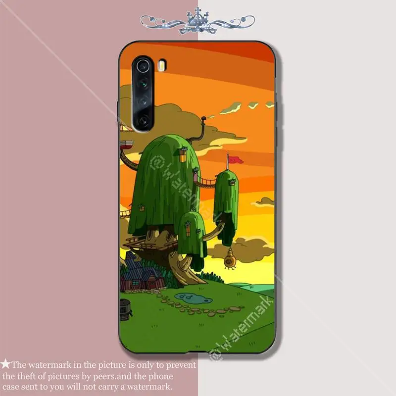 Yinuoda приключения времени черный мягкий чехол для телефона xiaomi redmi 4X 5 plus 6 6A 7 7A 8 8A 9