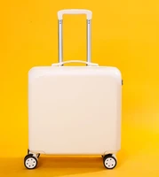 plastic milky white small travel luggage v169 416510