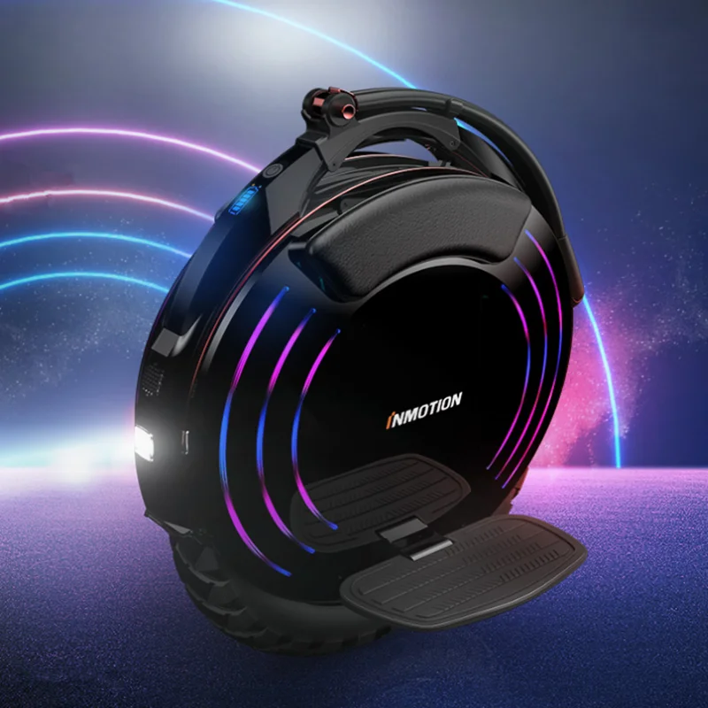 INMOTION V10F само балансирование электрического одноколесного велосипеда скутеров