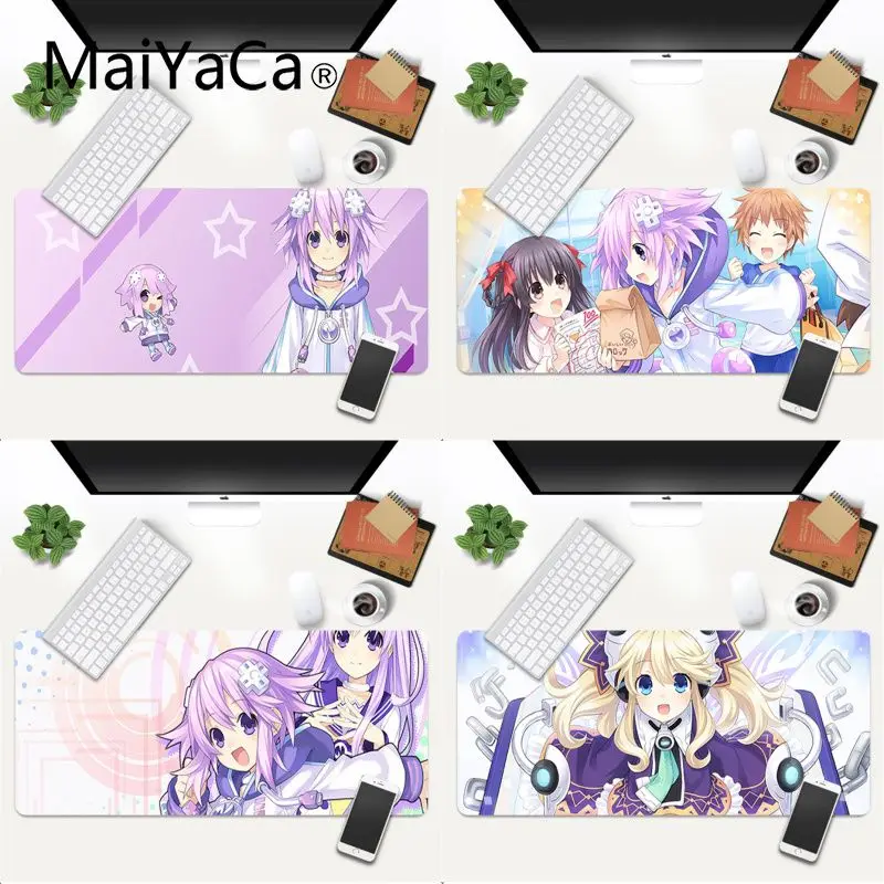 

Neptunia In Stocked Beautiful Anime Mouse Mat Size for 30x70cm 300x700x2mm
