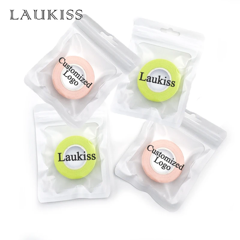 

Customized Logo 5pc Tape For Eyelash Extension Breathable Adhesive Medical Under Eye Tape For False Lashes Grafting Makeup Tool