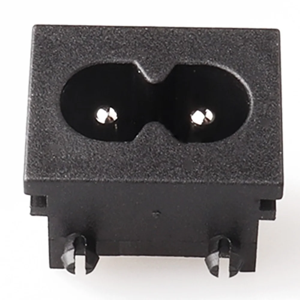 LZ 8 4S1 PCB Mount розетка питания IEC320 C8 сети переменного тока разъем шнур на входе AC250V 2.5A