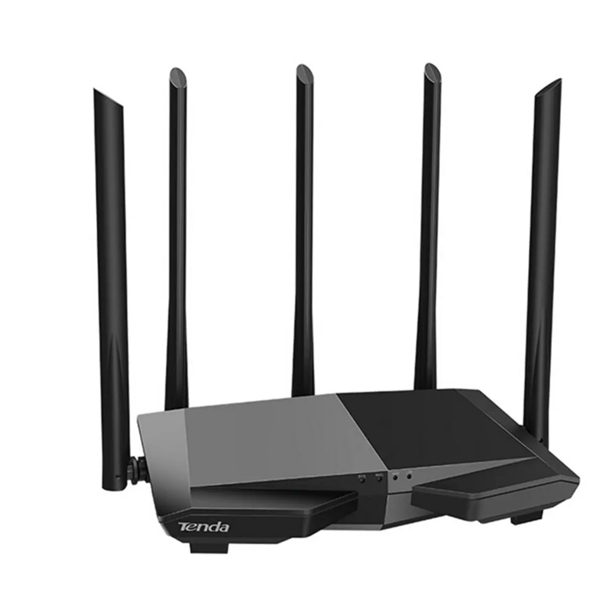 

Tenda AC7 wifi Routers 11AC 2.4Ghz/5.0Ghz Wi-fi Repeater 1*WAN+3*LAN 5*6dbi high gain Antennas Smart APP Manage English Firmware