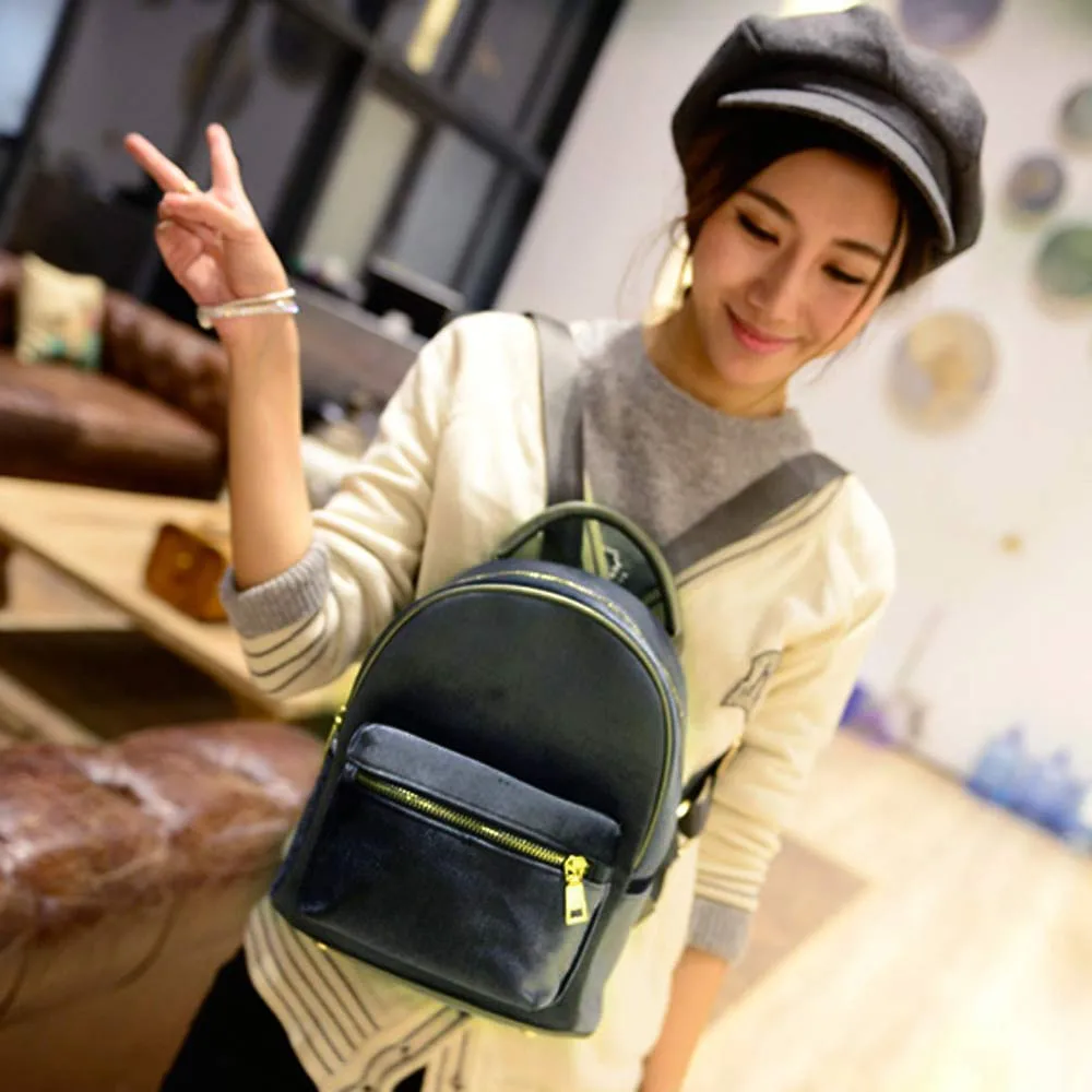 OCARDIAN рюкзак школьный Женский Золотой бархатный маленький Mochila школьные сумки для