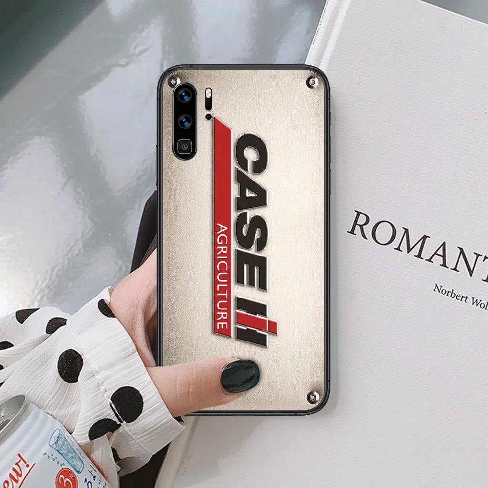 

CASE IH Tractors Car Logo Phone Case For Huawei P Mate Smart 10 20 30 40 Lite Z 2019 Pro black Back Pretty Bumper Silicone Coque