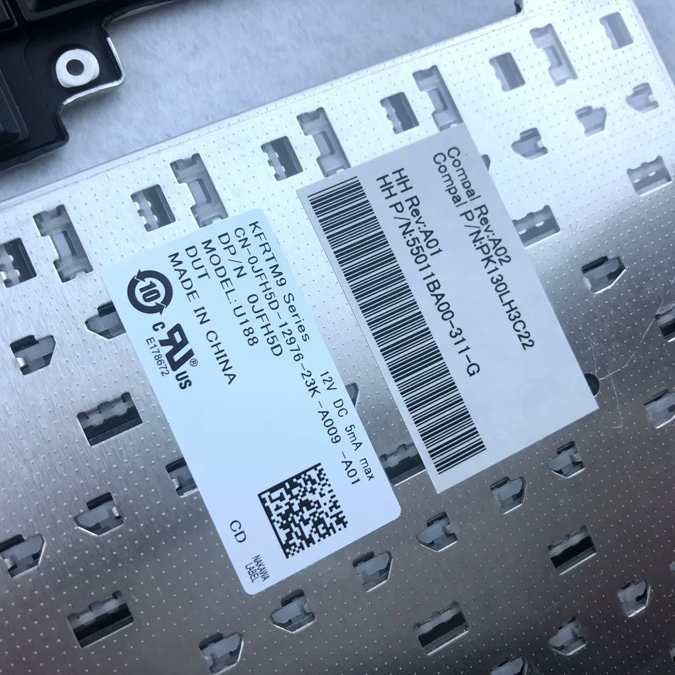 

European Laptop Keyboard for Dell Latitude E6520 E5520 5530 6530 M4700 M6700 M4600 6600 EU Layout