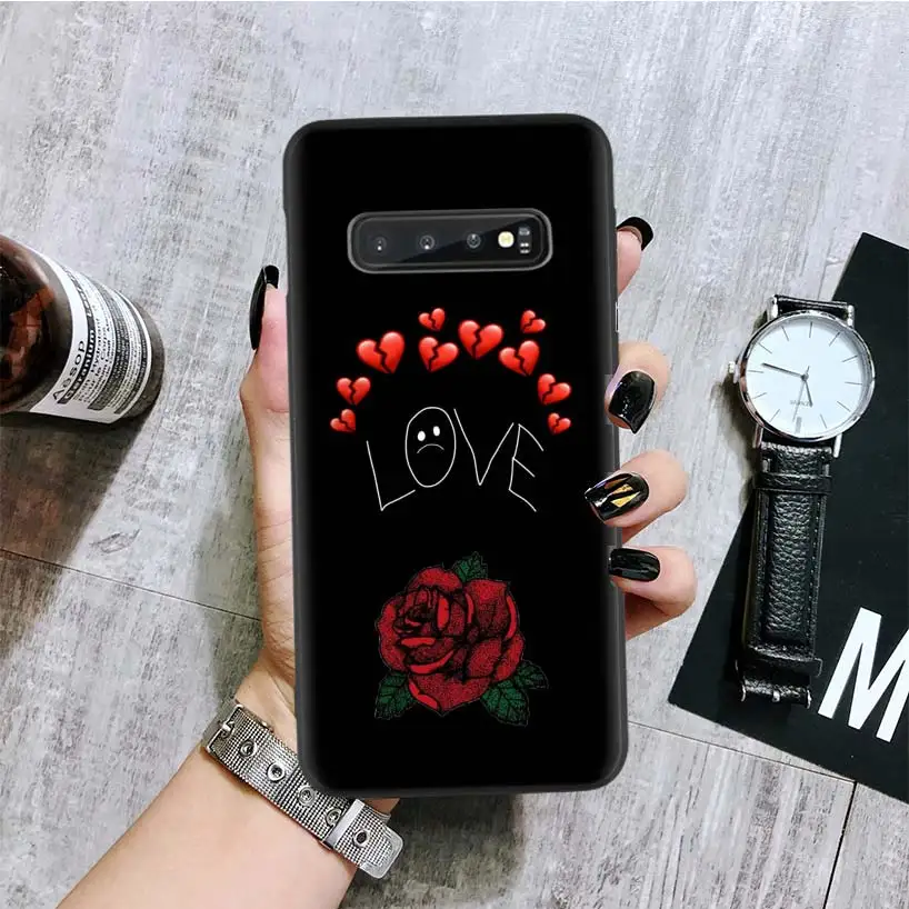 Зажигалка сигарета черный чехол для телефона для samsung Galaxy S10+ Plus Lite Note 10 9 8 S9 S8 J4 J6+ Plus S7 S6 Edge Coque