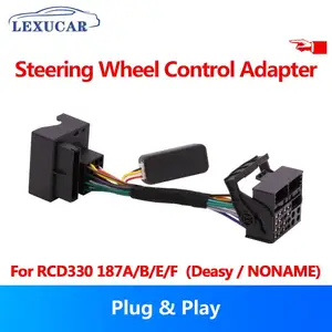 multifunction steering wheel button control canbus gateway simulator adapter rcd330 for vw golf 5 6 jetta mk5 passat b6 touran free global shipping