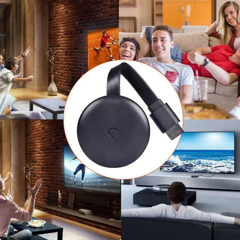 Беспроводной Wi-Fi HDMI Дисплей приемник для Chromecast Google Pusher адаптер зеркалирования