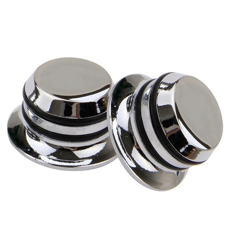 3Pcs Guitar Metal Top Hat Tone Tuning Knobs & 1 Set Bridge Double Locking System Pulled Electric String | Спорт и развлечения