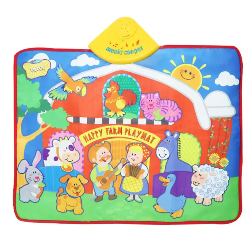 Musical Piano Mat Educational Learning Toy Music Game Play For Toddlers Kids Children |