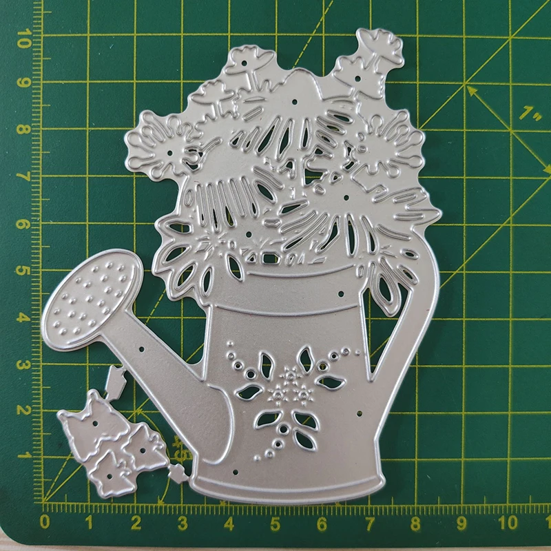 Metal Dies Flower water Bottle for 2020 New Stencils DIY Scrapbooking Paper Cards Craft Making Decoration 95*100mm | Дом и сад