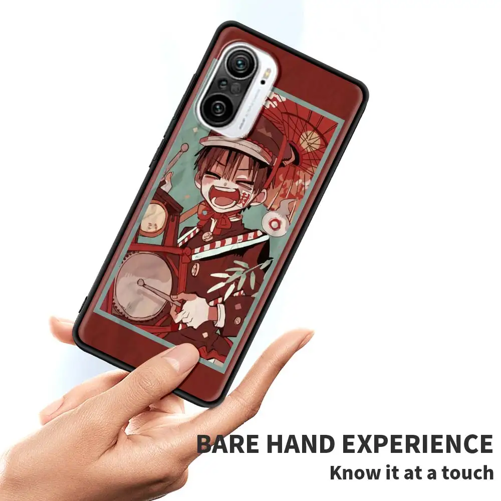 

Soft Case For Xiaomi Redmi Note 9S K40 8 9 8T 9T 7 9C 9A 7A 6A 8A K30 Pro Tpu Matte Coque Phone Cover Toilet-Bound Hanako-Kun
