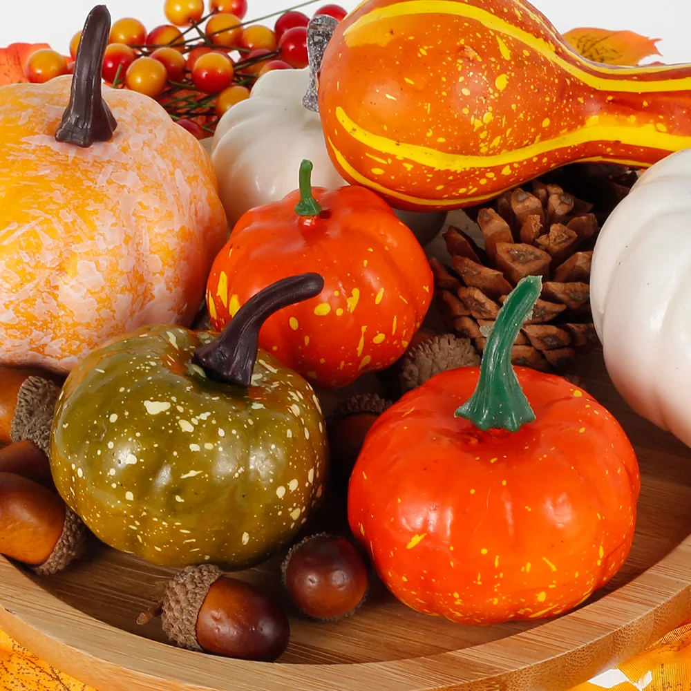 120/218 шт. декоративные тыквы на День Благодарения |