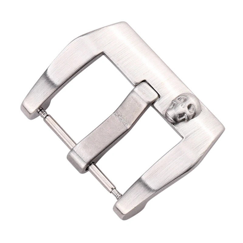 Skull Watch Clasp 18mm 20mm 22mm 24mm Silver Stainless Steel Brushed Watch Accessories Watchbands Strap Pin Buckle