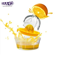 manual juicer handhold orange lemon juice maker with scale transparent bottle fruit squeezer press of mini kitchen gadget