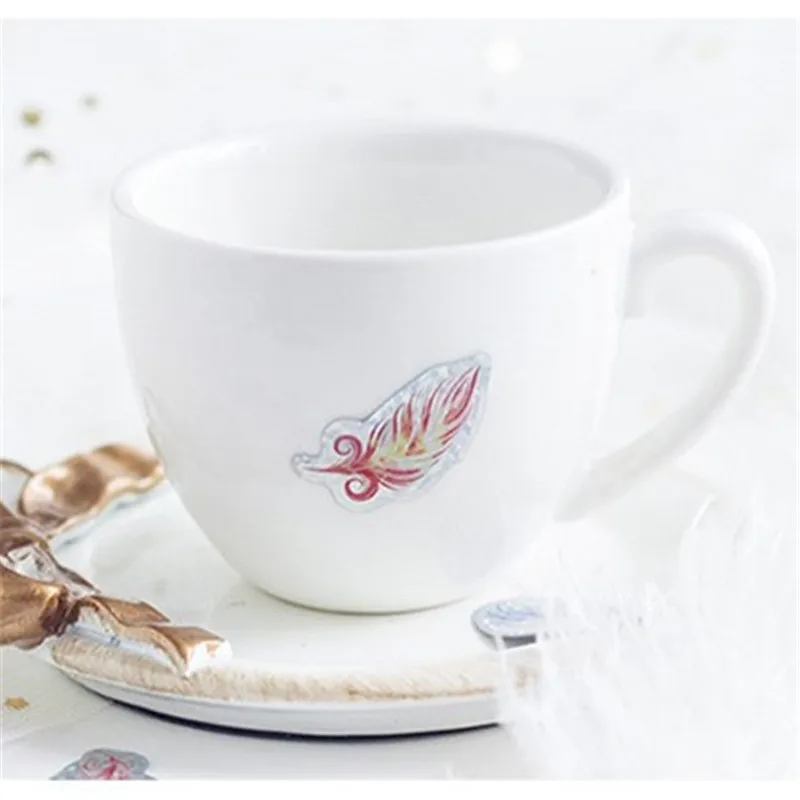 100 шт./упак. Красивая сказочная мечтательная Лазерная Марля наклейки для детей