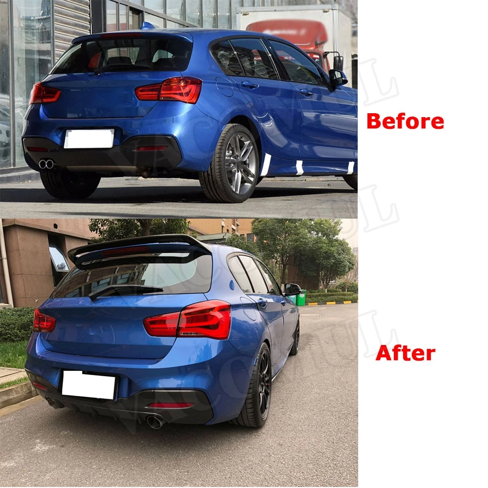 Задний спойлер диффузора губ из углеродного волокна/ФАП для BMW 1 серии F20 M135i M140i M