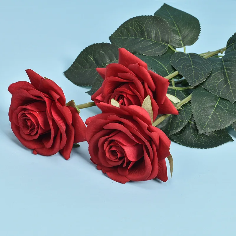 

Artificial Flowers Home Decoration Bouquet De Mariage Fall Decor Wedding Bouquet Fake Plants Crafts Wedding Table Decoration