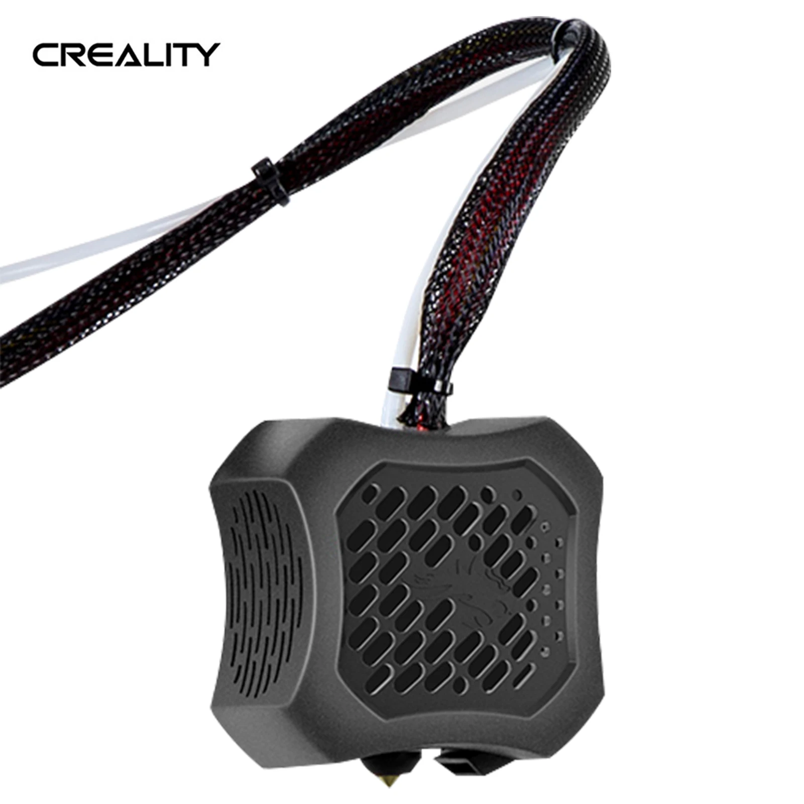 Creality Собранный полный экструдер Hotend Kit Двойной вентилятор охлаждения w/0 4 мм сопло
