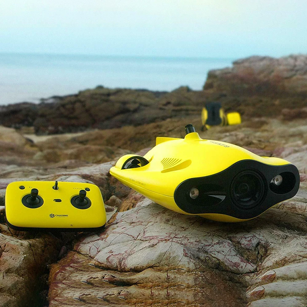 original new chasing innovation gladius mini underwater drone with 4k camera 100m 50m length with backpack free global shipping