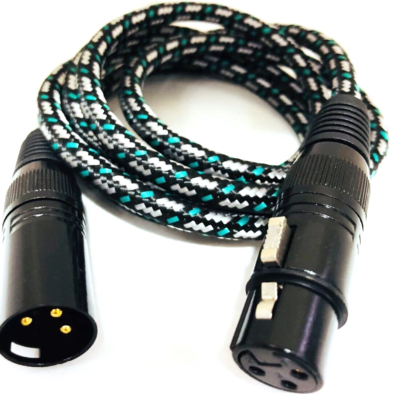 Liton Чистая медь аудио соединение XLR балансировочный кабель с позолоченным