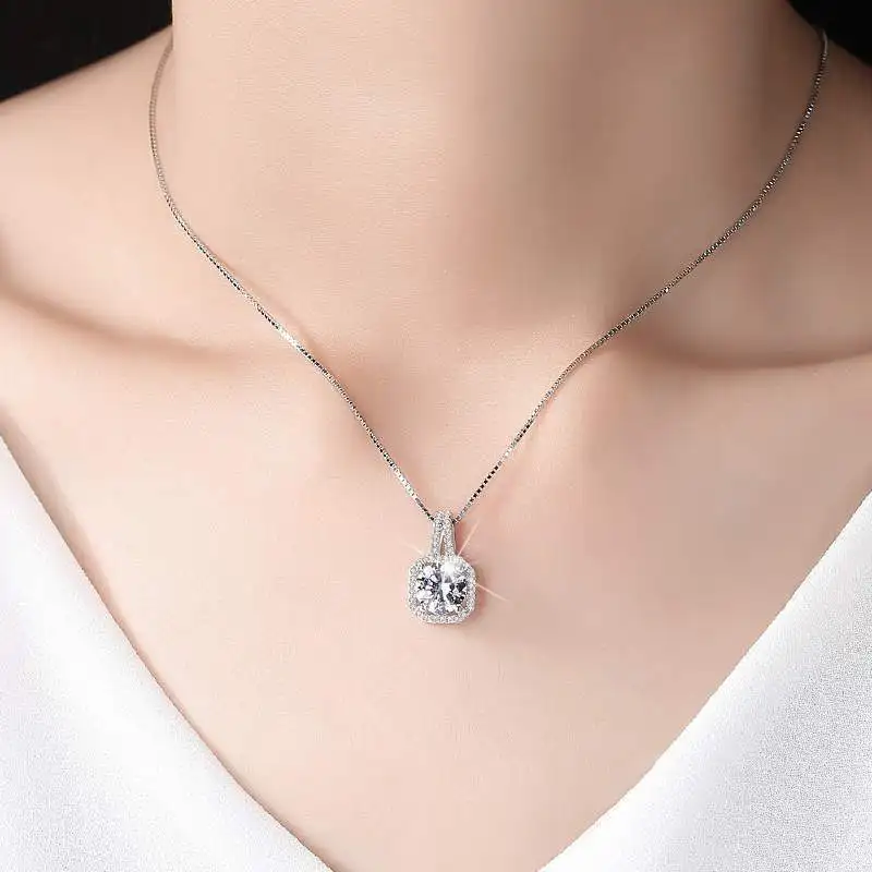 

Shiny Zircon Gold Chain Thin Line Necklace for Women Christmas Gifts Jewelry Choker Pendant Necklaces Collares Collier Femme