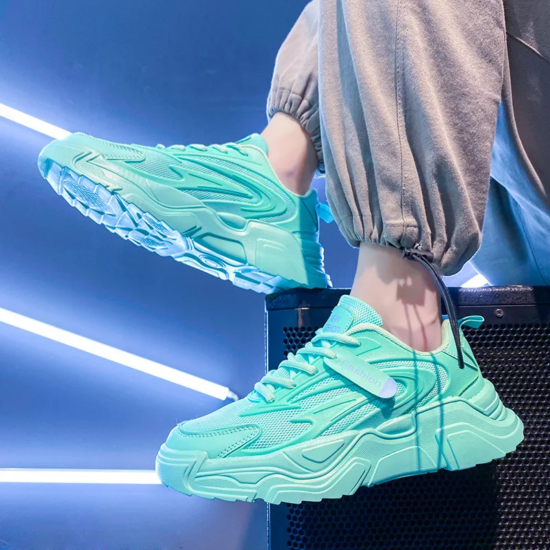 

Men Sneakers Breathable Mesh Male walking Shoes Adult Men Light Trainers running shoes Men Baskets Homme white Chunky sneakers