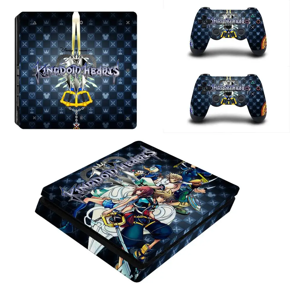 Kingdom Heart 3 Полное покрытие лицевые панели PS4 тонкая наклейка для кожи виниловая