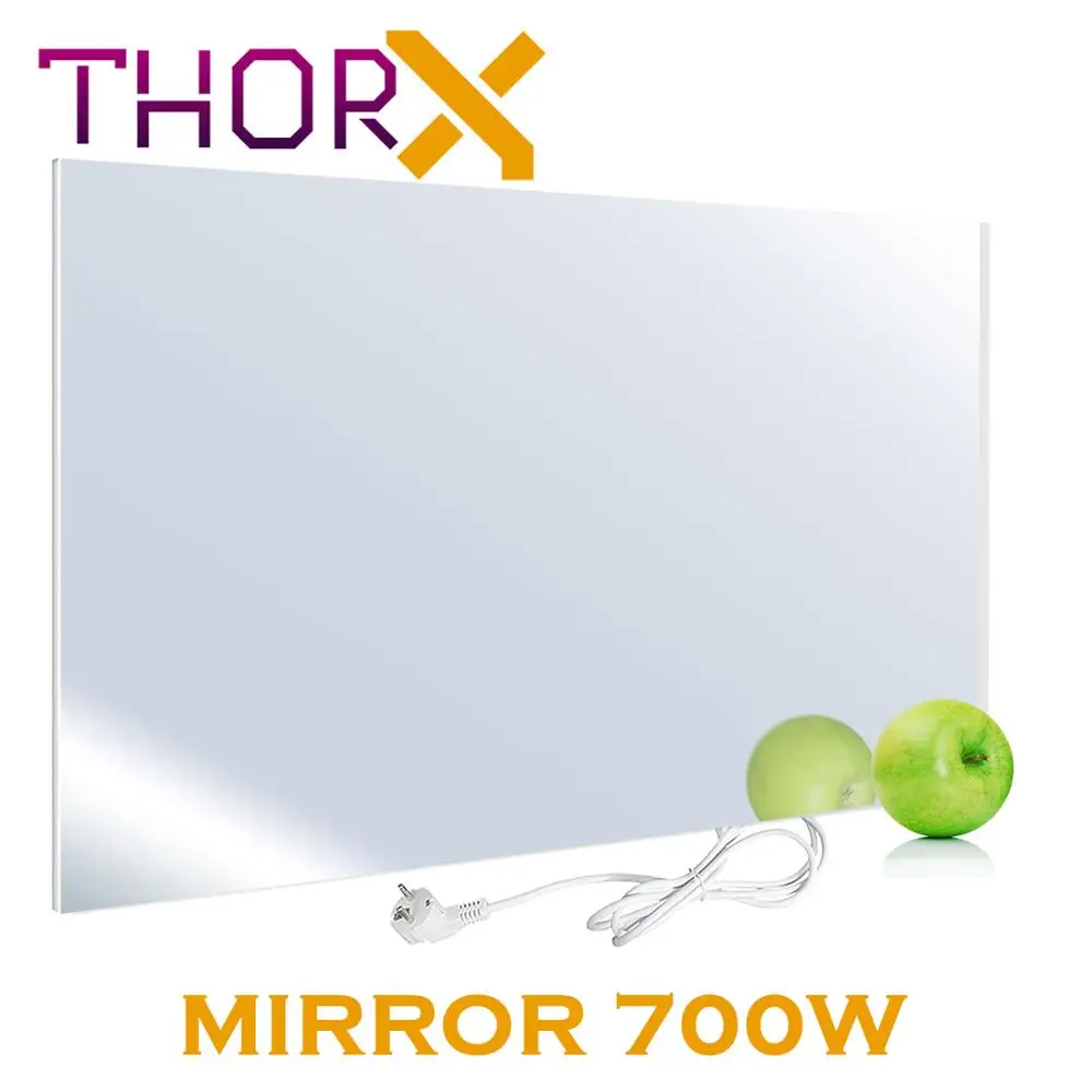ThorX A700 M инфракрасный обогреватель панель 700 Ватт 60x120 см зеркальное стекло