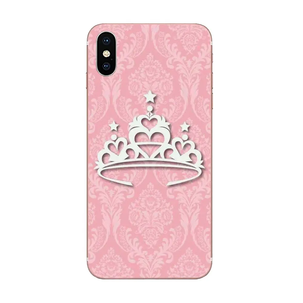 Розовая роза Сердце полосы принцесса высокого класса для huawei P7 P8 P9 P10 P20 P30 Lite Mini Plus