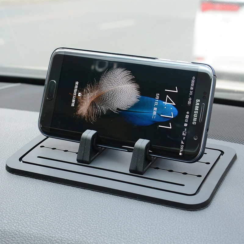 

Super Handy Silicone Car Pad Mat Anti-slip Lightweight Car Dashboard Phone Mount Holder Desk Stand for iPhone X 8 8P 7 7P 6s