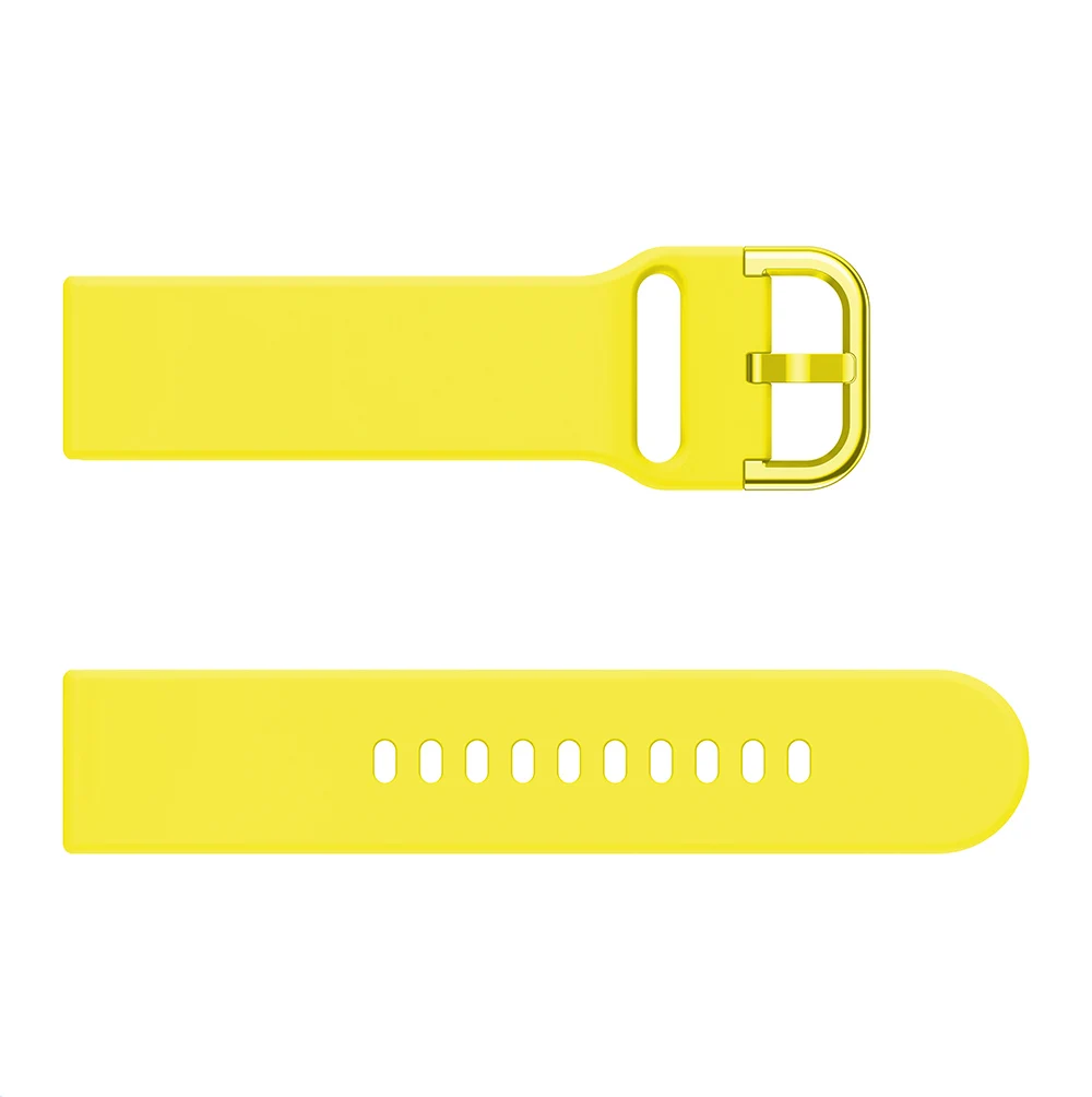 

20mm Silicone Sport Strap for Huami AMAZFIT GTS / Bip Samsung Silicone Strap Sports Wristband Replacement Band Bracelet