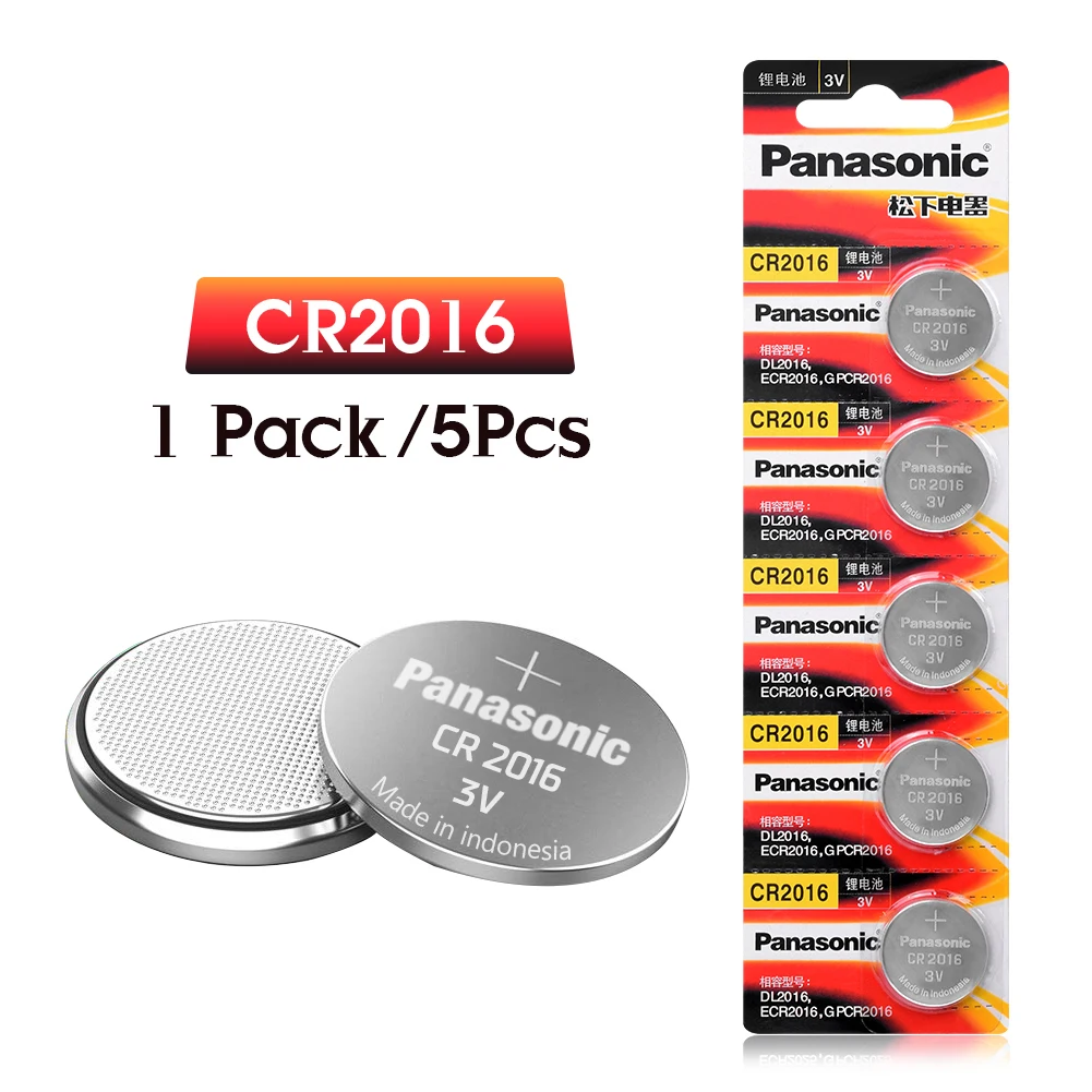 Cr2016 BR2016 DL2016 LM2016 KCR2016 ECR2016 3 в 5 шт. бренд для PANASONIC кнопочный элемент монета литиевые батареи для часов